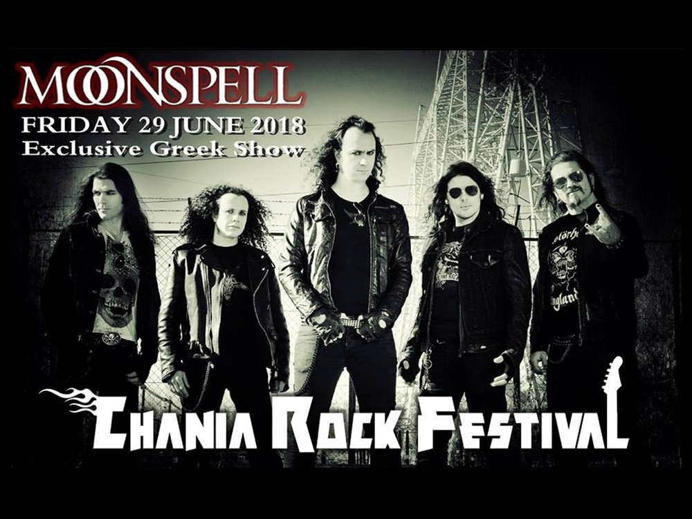 MOONSPELL for the first time in Crete!