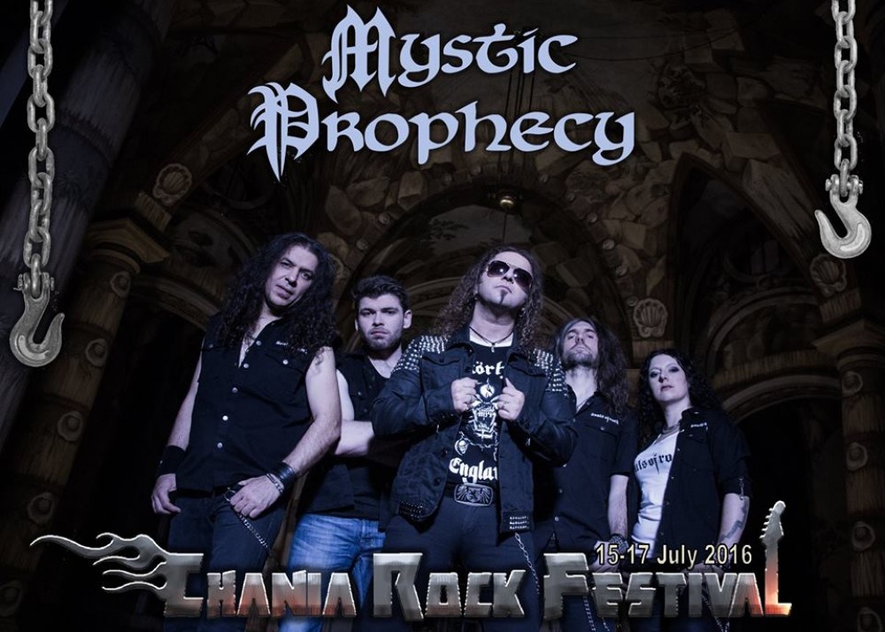 Mystic Prophecy (Ger) and Praying Mantis (UK) to complete Chania Rock Festival billing for 2016