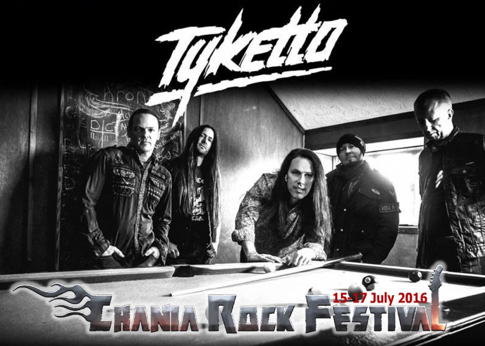 Tyketto confirmed for Chania Rock Festival 2016!