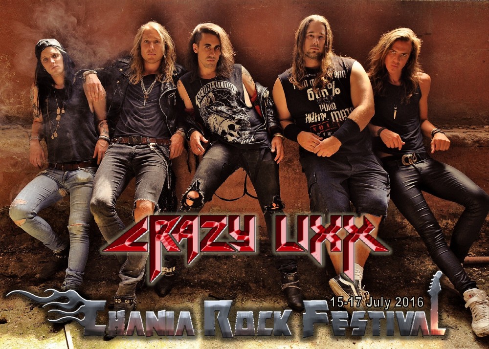 Crazy Lixx at Chania Rock Festival 2016